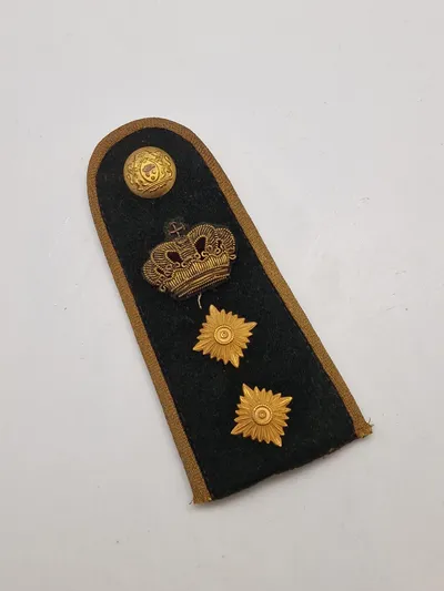 Sjælden original dansk skulderstrop for Vicepolitidirektør - ww2