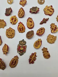 Samling danske regiments mærker (Øjer bukkede)