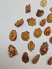 Samling danske regiments mærker (Øjer bukkede)