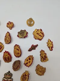 Samling danske regiments mærker (Øjer bukkede)