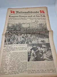 Samling originale danske befrielsesaviser