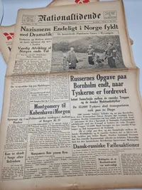Samling originale danske befrielsesaviser