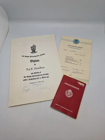 Stort papirlot fra major i det danske forsvar