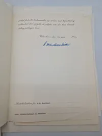 Stort papirlot fra major i det danske forsvar
