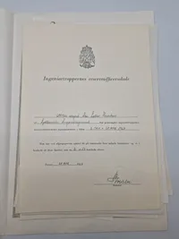 Stort papirlot fra major i det danske forsvar