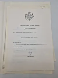 Stort papirlot fra major i det danske forsvar