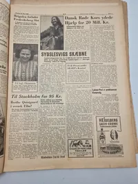 Samling originale danske befrielsesaviser