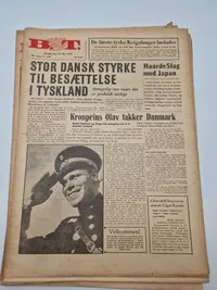 Samling originale danske befrielsesaviser