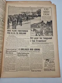 Samling originale danske befrielsesaviser