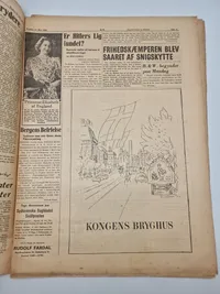Samling originale danske befrielsesaviser