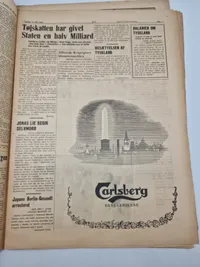 Samling originale danske befrielsesaviser