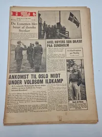 Samling originale danske befrielsesaviser