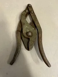 Original Engelsk WW2 pigtråds saks
