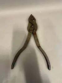 Original Engelsk WW2 pigtråds saks