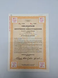 Lot originale obligationer