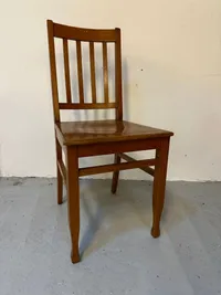 Original Tysk stol fra Marine Indendantur Dienstelle Kopenhagen, godt stemplet