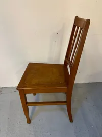 Original Tysk stol fra Marine Indendantur Dienstelle Kopenhagen, godt stemplet