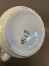 Original kaffekande fra civilforsvaret (kgl porcelæn)