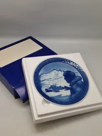 Original Knud Rasmussen plakette - Royal Copenhagen