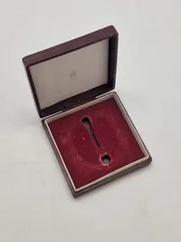 Original tildelingsæske for Verwundetenabzeichen in silber - Hersteller Hauptmünzamt Wien III - ww2