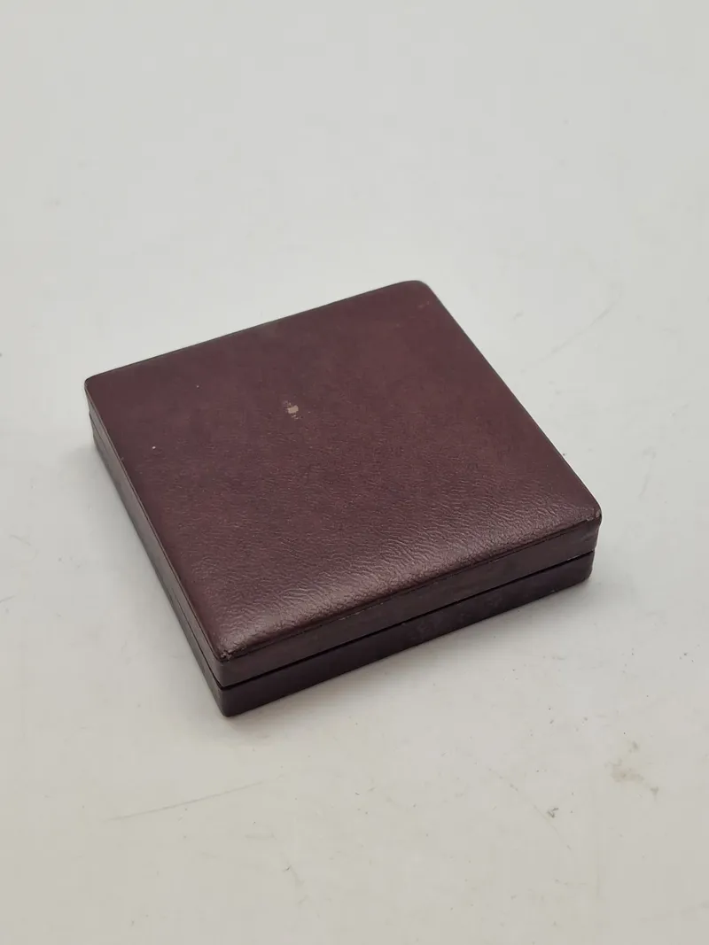 Original tildelingsæske for Verwundetenabzeichen in silber - Hersteller Hauptmünzamt Wien III - ww2
