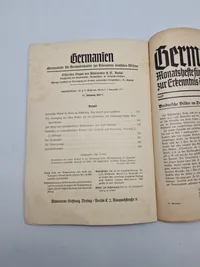 Originalt Waffen-SS hæfte “Germanien”