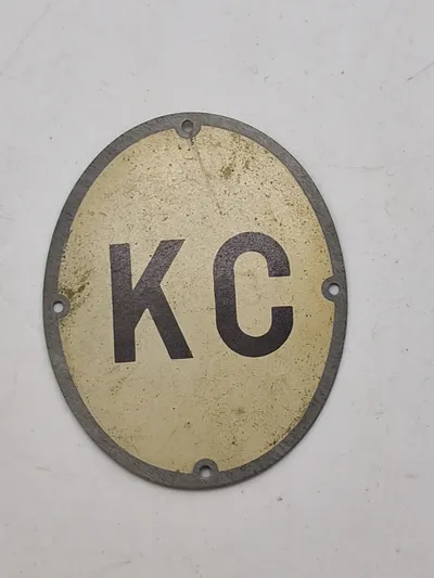 Originalt ww2 CB skjold (Kommando Central)