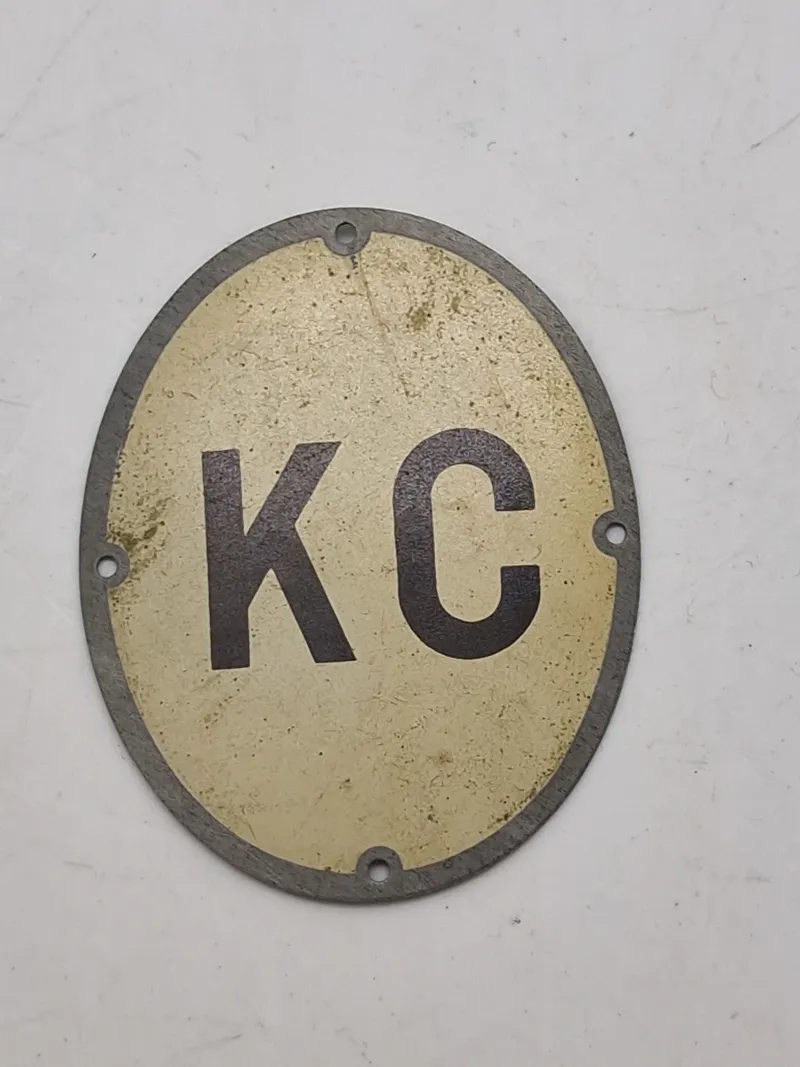 Originalt ww2 CB skjold (Kommando Central)