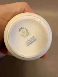 Original lille porcelæns skål fra det danske flyvevåben (kgl porcelæn)