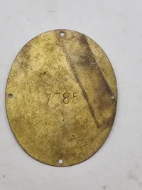 Originalt ww2 CB skjold (politi)