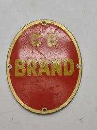 Originalt ww2 CB skjold (Brand)
