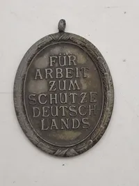 Originalt Deutsches Schutzwall-Ehrenzeichen