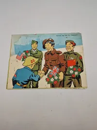 Originalt eks. af Ole Frihedskæmpers malebog - sjælden