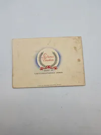 Originalt eks. af Sejrens Vaaben - Udgivet af kaffesurogatfonden