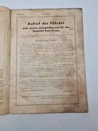 Originalt eks. af SHAGERRAK
DIE ZEITSCHRIFT DER REICHS- DEUTSCHEN IN DÄNEMARK