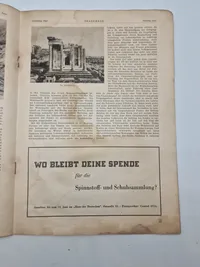 Originalt eks. af SHAGERRAK
DIE ZEITSCHRIFT DER REICHS- DEUTSCHEN IN DÄNEMARK