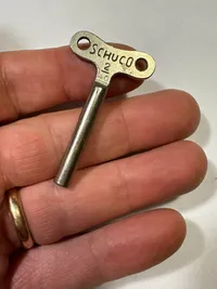 Original Schuco nøgle til mekanisk legetøj