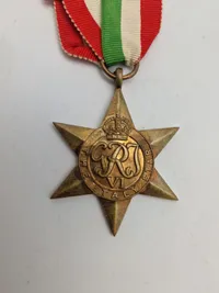 Original the Italy star - ww2