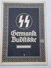 Originalt eks. af Germanske Budstikke - Waffen-SS