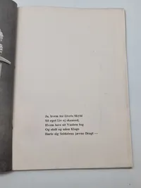 Originalt eks. af Germanske Budstikke - Waffen-SS