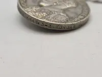 Original ww2 North West Frontier 1935 Medal - navngiven (Sølv)
