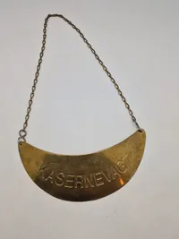 Original ringkrave for Kasernevagt Livgarden