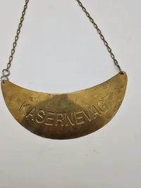 Original ringkrave for Kasernevagt Livgarden