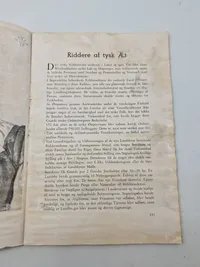 Originalt eks. af Germanske Budstikke - Waffen SS
