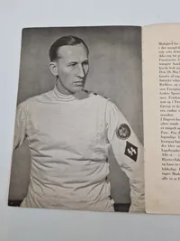 Originalt eks. af Germanske Budstikke - Waffen SS