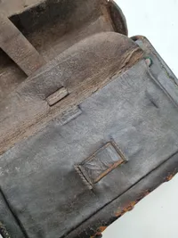 Original amerikansk model 1861 patrontaske fra borgerkrigen - sjældent set til salg i Danmark