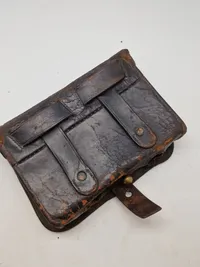 Original amerikansk model 1861 patrontaske fra borgerkrigen - sjældent set til salg i Danmark