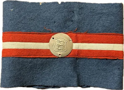 Originalt Dansk frihedskæmper armbind