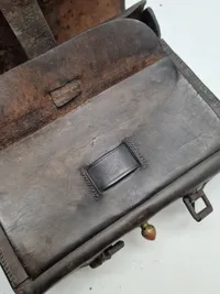 Original amerikansk model 1864 patrontaske fra borgerkrigen - sjældent set til salg i Danmark