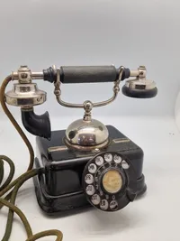 Ældre drejeskive telefon